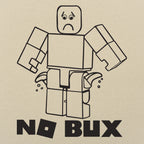 No Bux Broke Blocky Gamer Avatar With Empty Pockets