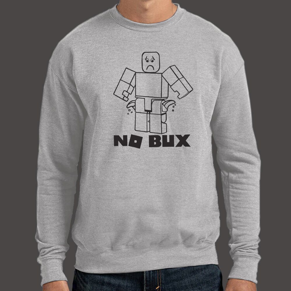 No Bux Broke Blocky Gamer Avatar With Empty Pockets