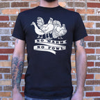 No Harm No Fowl Goose Rooster and Turkey Pun