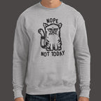 Nope Cat Not Today. Grumpy Cat Saying No