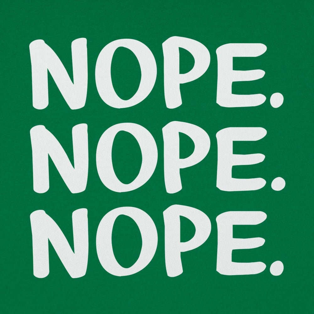Nope Nope Nope Bold Text Meme