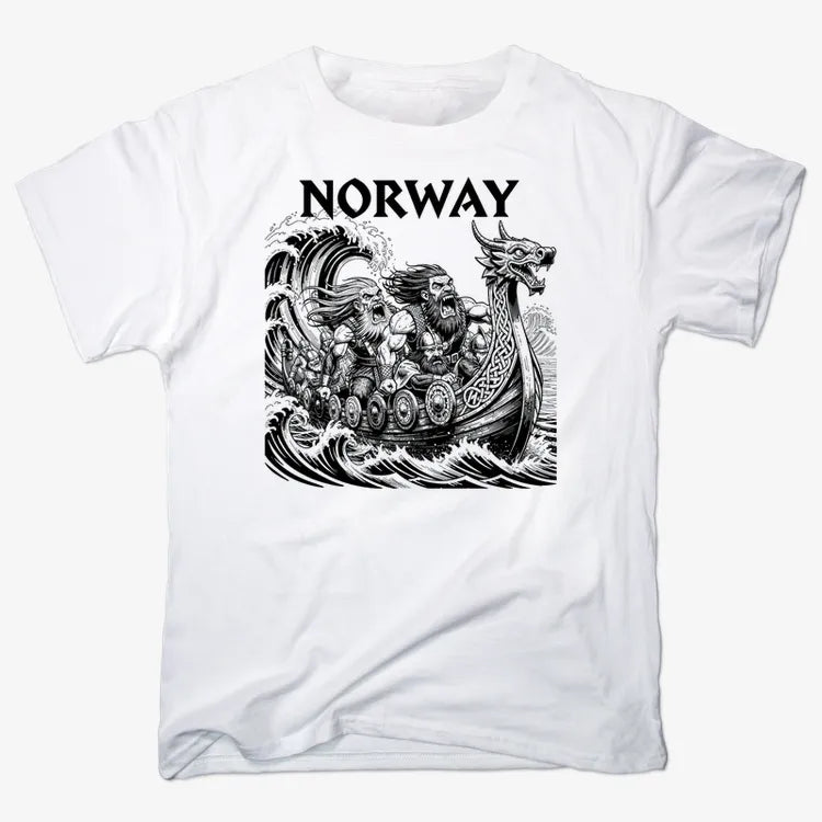 NORWAY Viking Warriors on the Sea