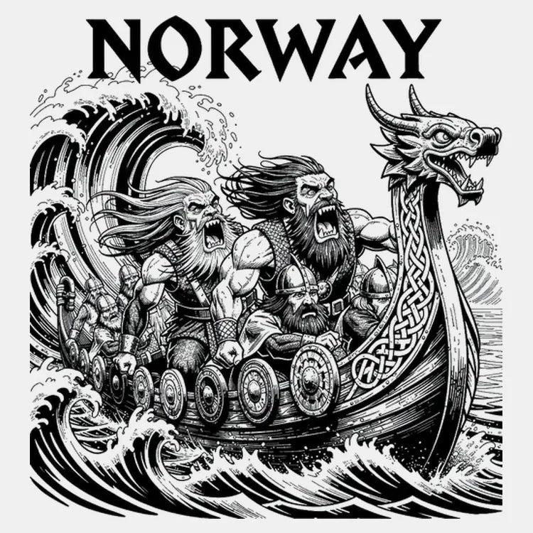 NORWAY Viking Warriors on the Sea