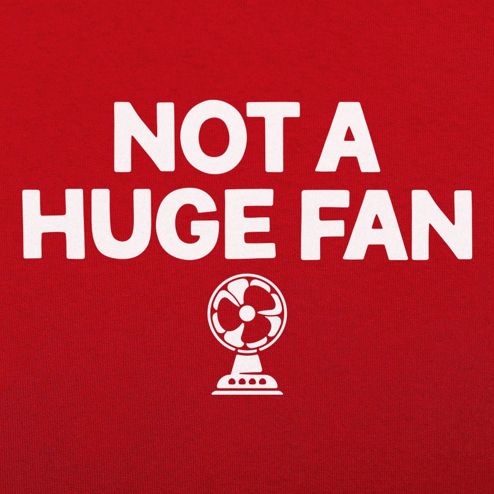 Not A Huge Fan Small Electric Fan Pun