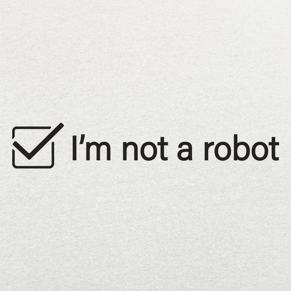 I'm Not A Robot Captcha Checkbox