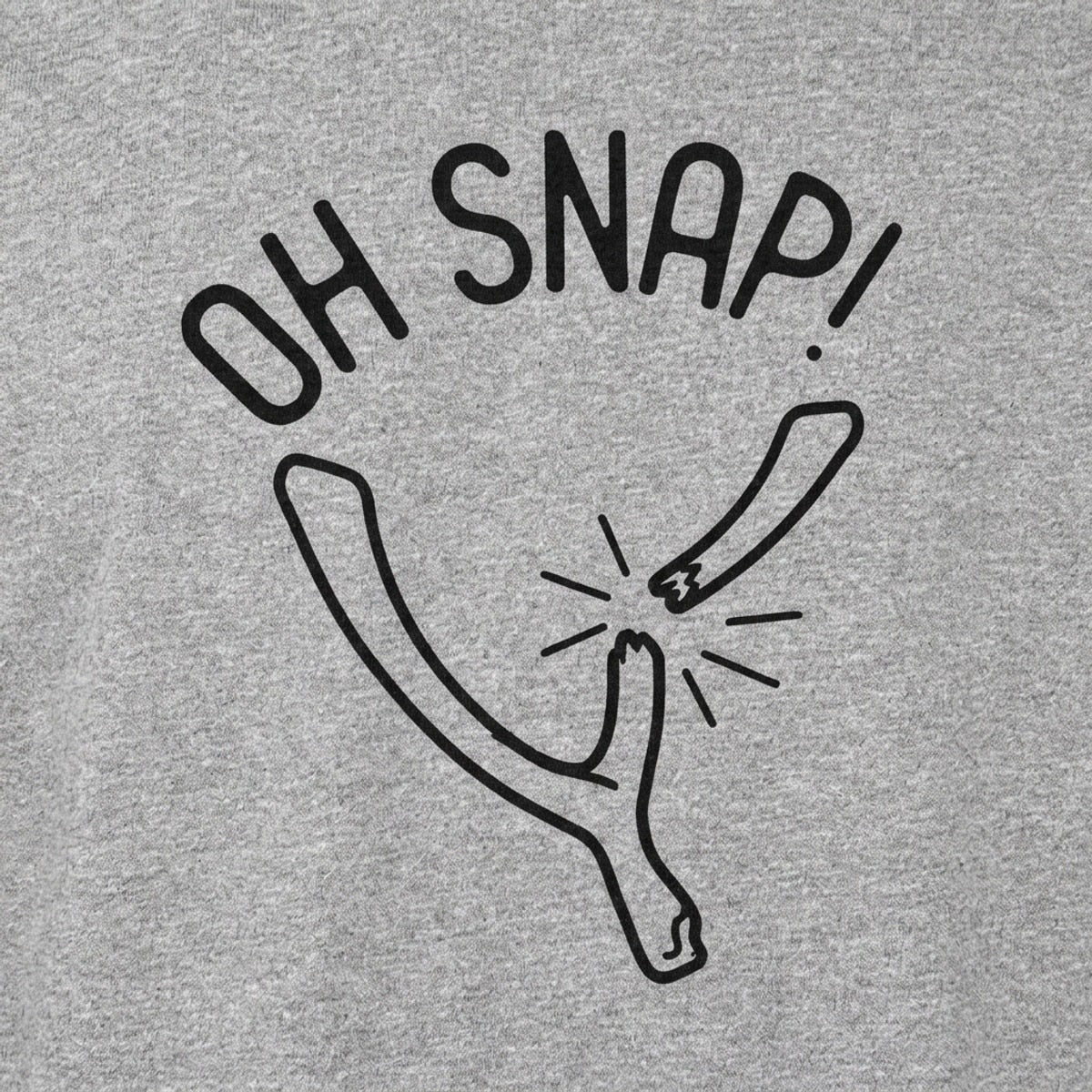 Oh Snap Breaking Wishbone Thanksgiving Pun