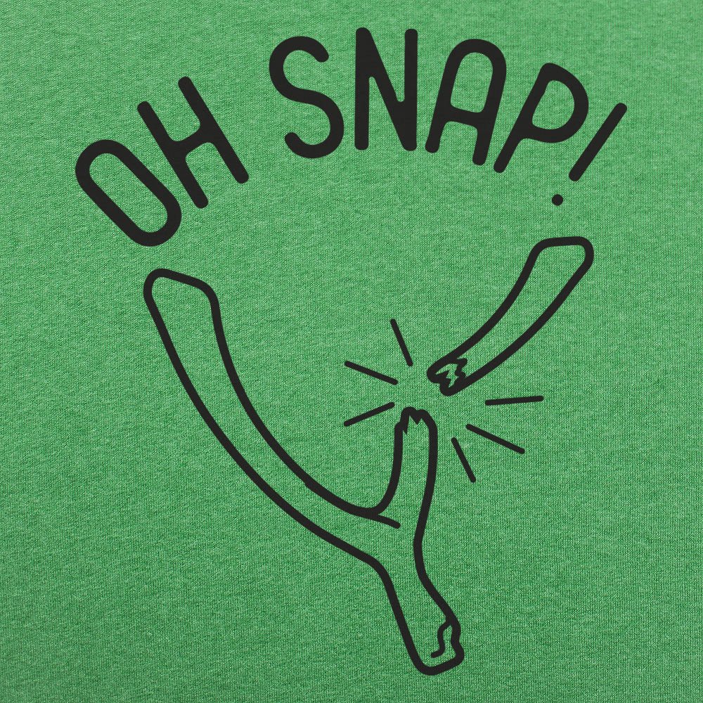 Oh Snap Breaking Wishbone Thanksgiving Pun