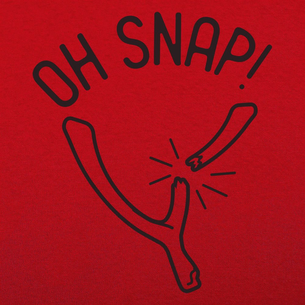 Oh Snap Breaking Wishbone Thanksgiving Pun