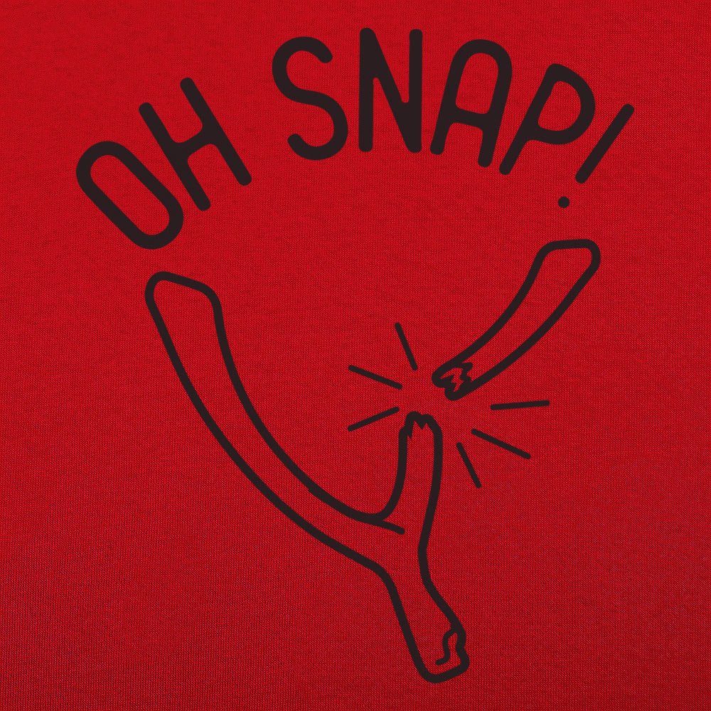 Oh Snap Breaking Wishbone Thanksgiving Pun