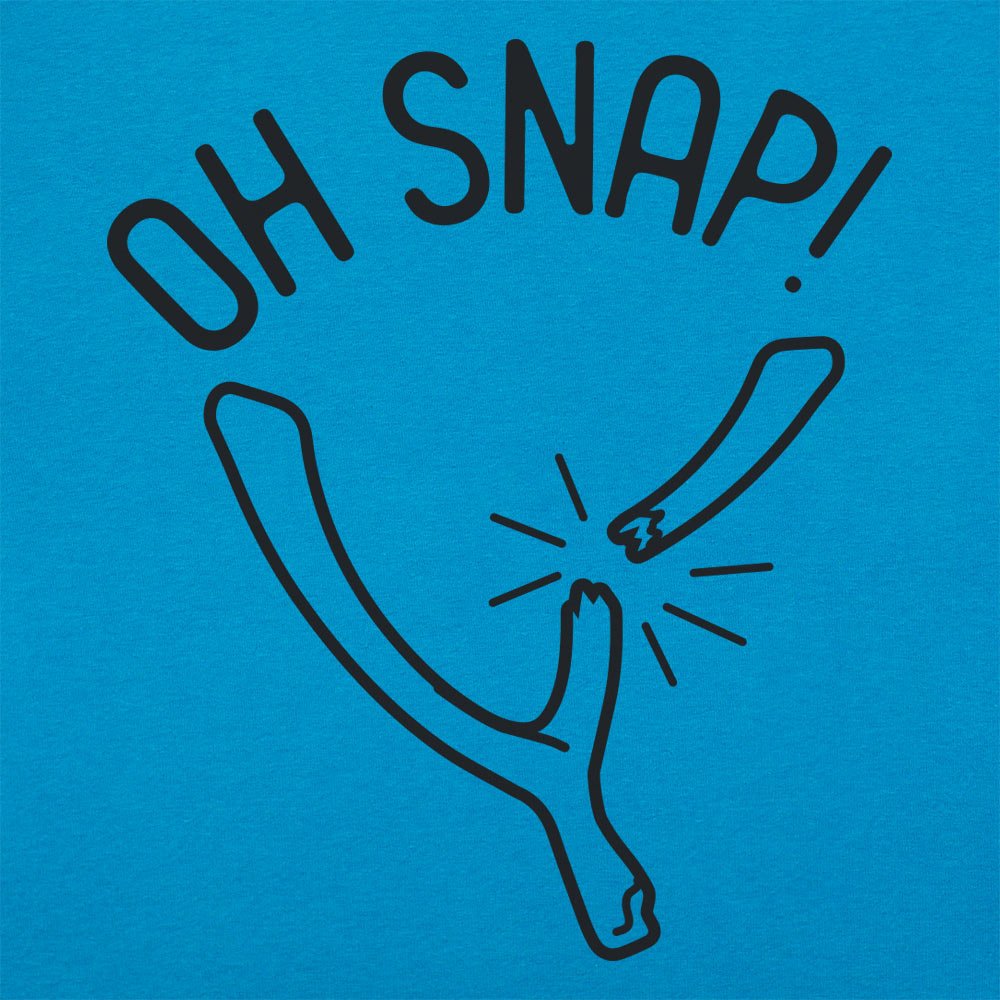 Oh Snap Breaking Wishbone Thanksgiving Pun