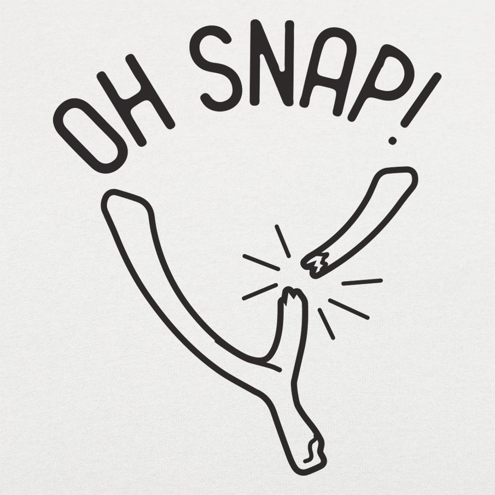 Oh Snap Breaking Wishbone Thanksgiving Pun