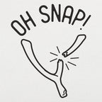 Oh Snap Breaking Wishbone Thanksgiving Pun