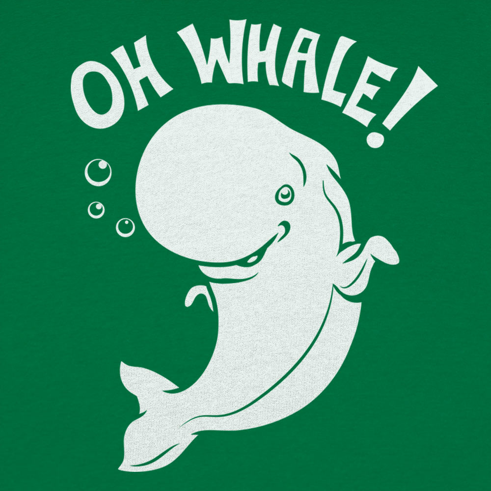 Oh Whale! Cute Cartoon Whale Pun