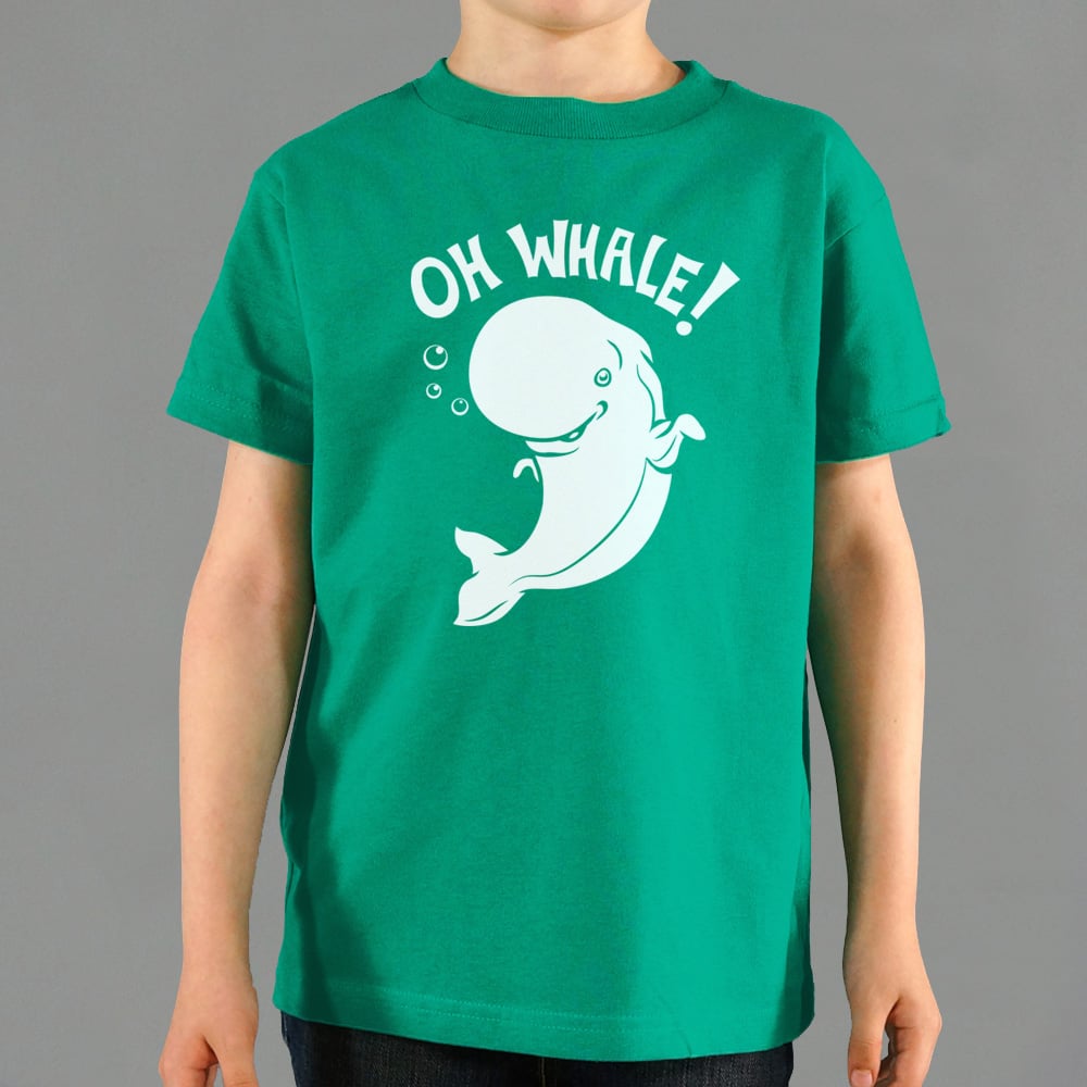 Oh Whale! Cute Cartoon Whale Pun