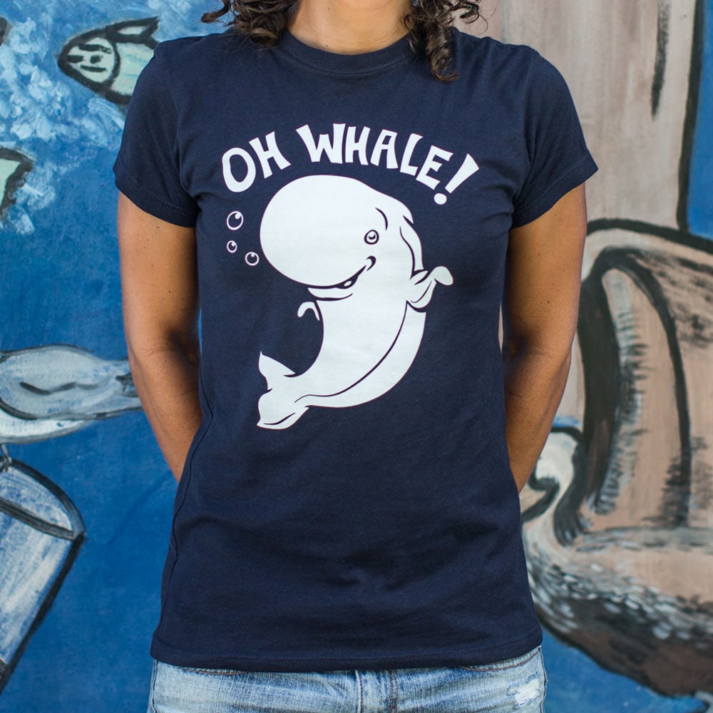 Oh Whale! Cute Cartoon Whale Pun
