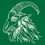Old Goat Head Illustration
