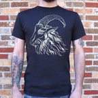 Old Goat Head Illustration