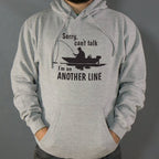 On Another Line Fisherman Fishing Boat Pun