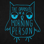 Opposite Of A Morning Person Sleepy Owl