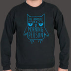 Opposite Of A Morning Person Sleepy Owl