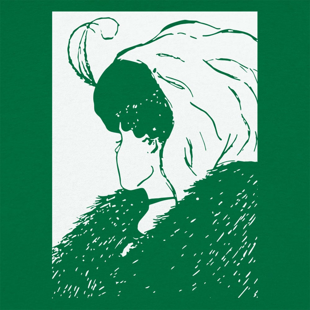Optical Illusion Lady Young Woman or Old Woman