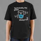 Optimistic Science Technically the Glass is Always Full