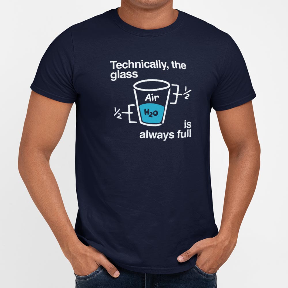 Optimistic Science Technically the Glass is Always Full