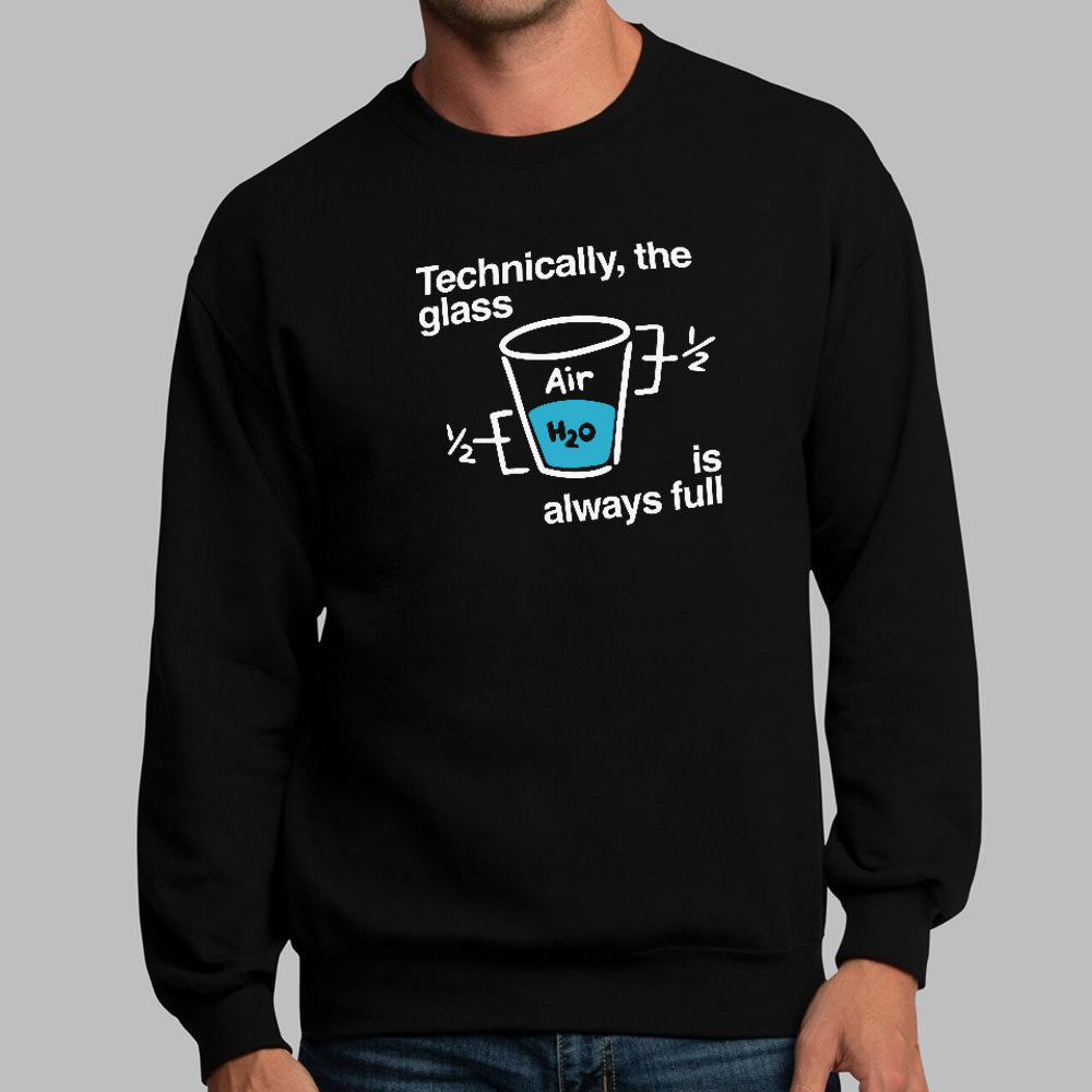 Optimistic Science Technically the Glass is Always Full