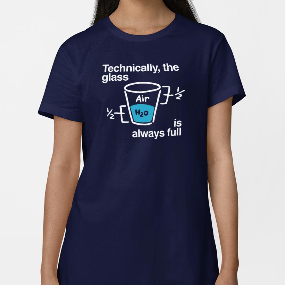 Optimistic Science Technically the Glass is Always Full