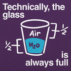 Optimistic Science Technically the Glass is Always Full