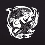 Orca Storm Tribal Killer Whale Yin Yang Design