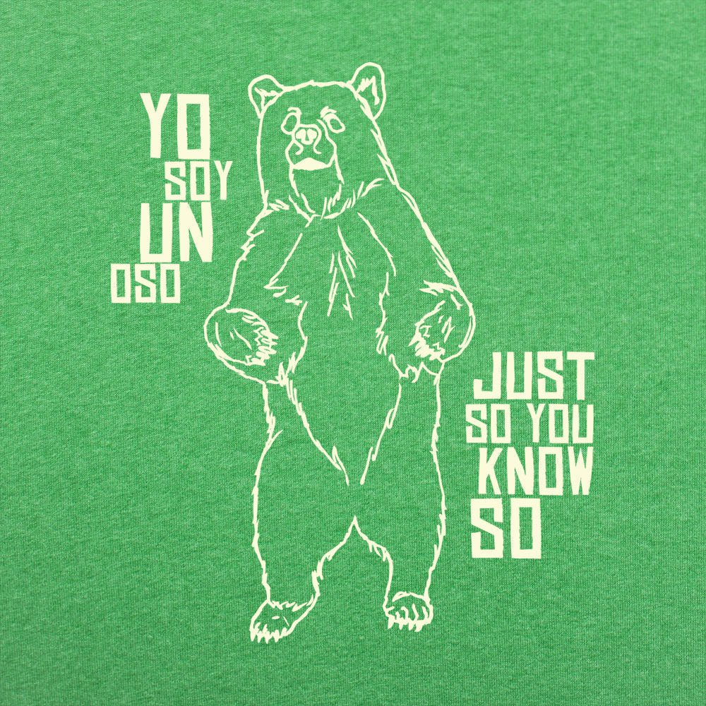 Yo Soy Un Oso. I Am a Bear Just So You Know So