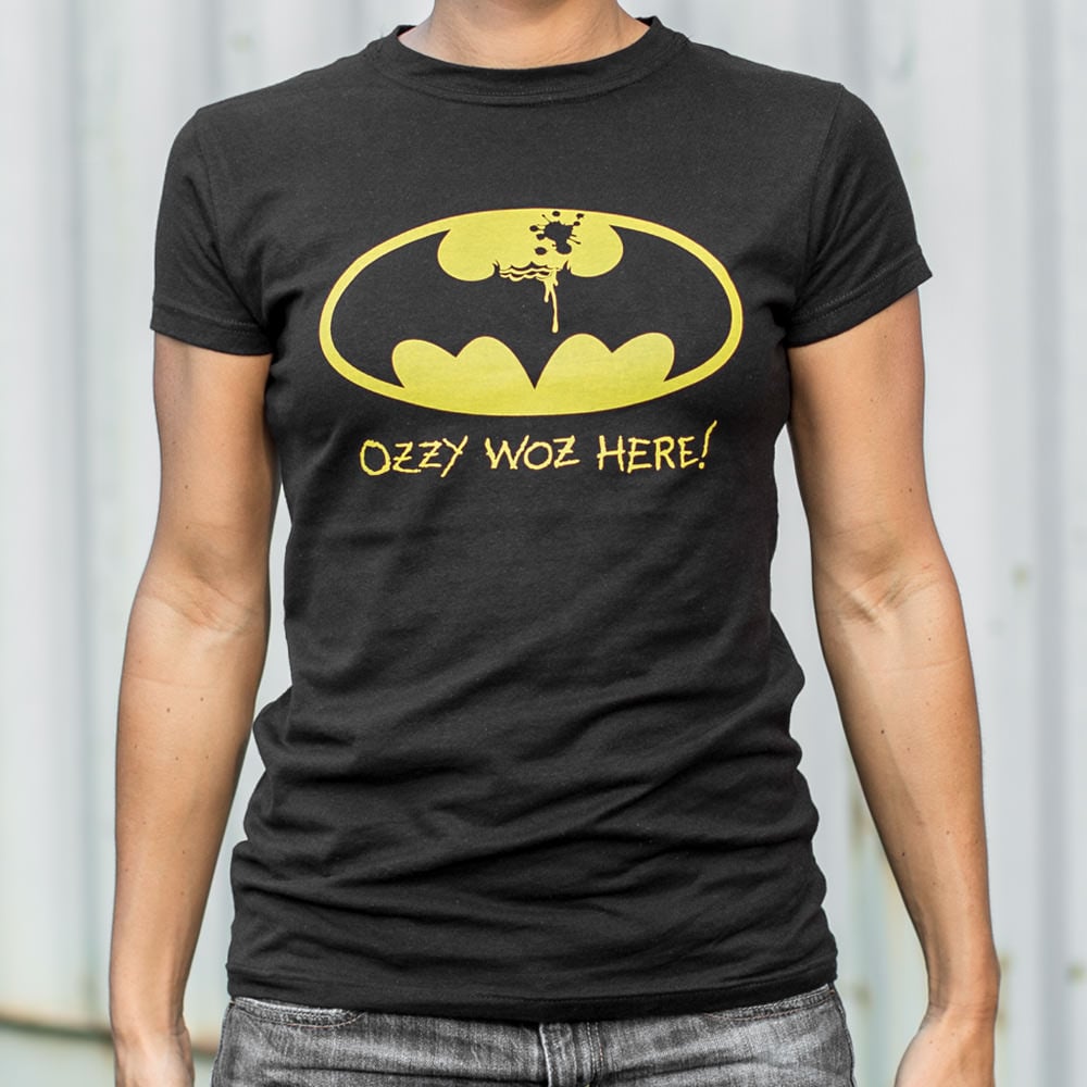 Ozzy Woz Here Bitten Bat Symbol
