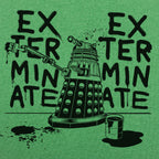 Paint Exterminate Robot Graffiti