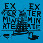 Paint Exterminate Robot Graffiti