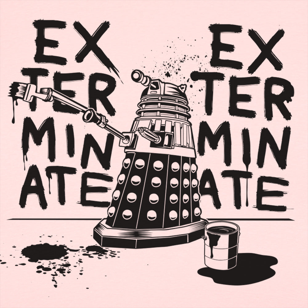 Paint Exterminate Robot Graffiti