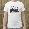 Pandamonium Two Pandas Eating Bamboo