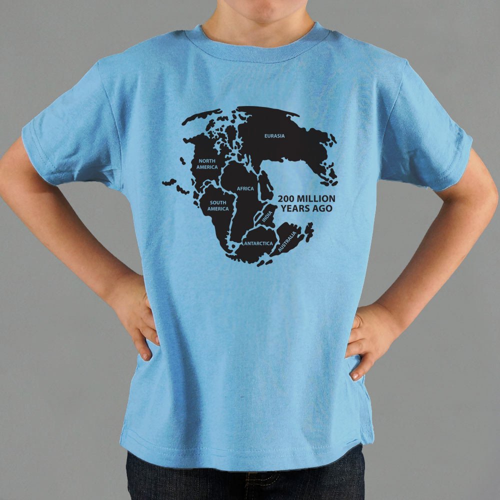 Pangea Supercontinent Map