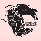 Pangea Supercontinent Map