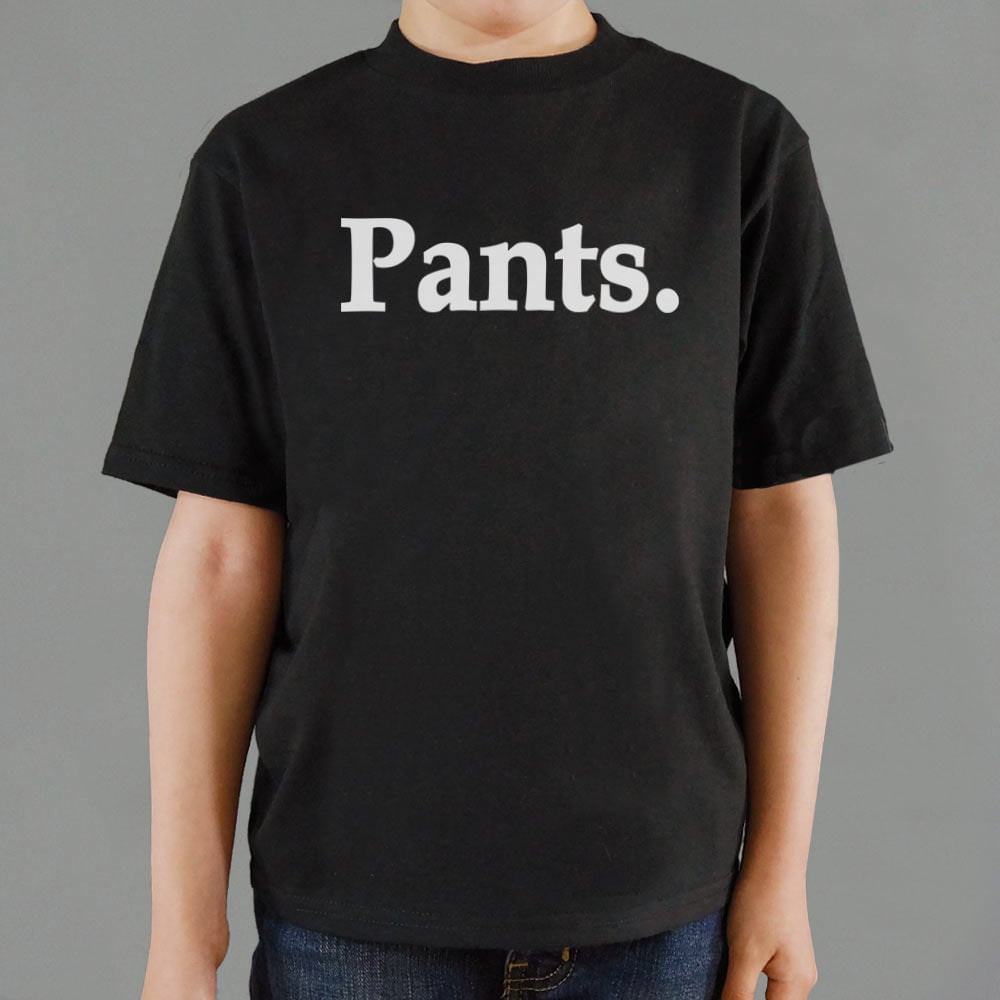 Pants Bold Typography Statement