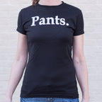 Pants Bold Typography Statement
