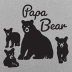 Papa Bear with Three Cubs
