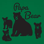 Papa Bear with Three Cubs