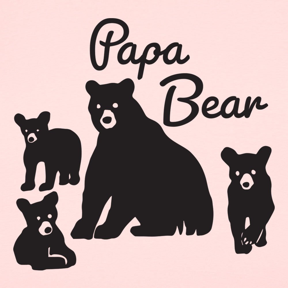 Papa Bear with Three Cubs