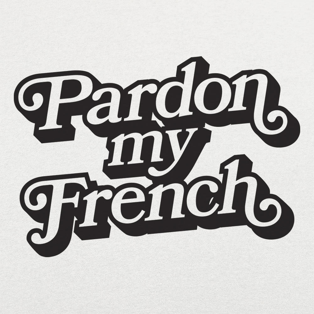 Pardon My French Retro Script
