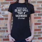 Part A Backwards Spelling Trap Joke