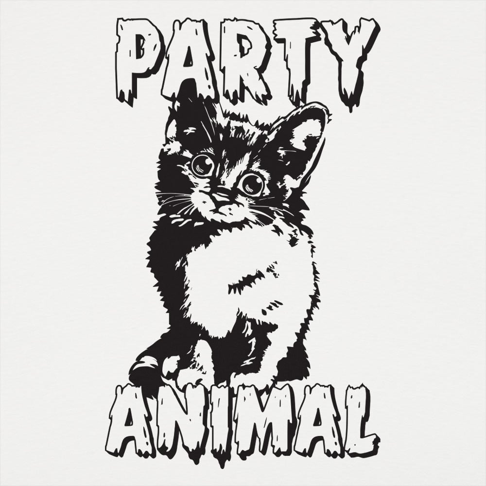 Party Animal Kitten Cat