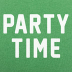 Party Time Bold Celebration Slogan