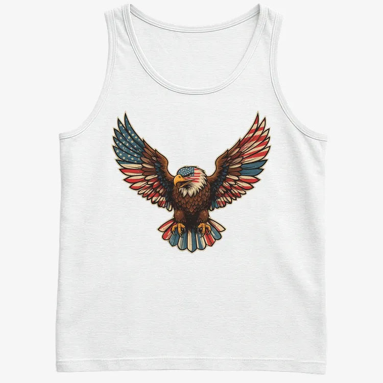 Patriotic Soaring Eagle
