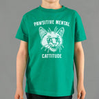 Pawsitive Mental Cattitude Wild Eyed Cat Face